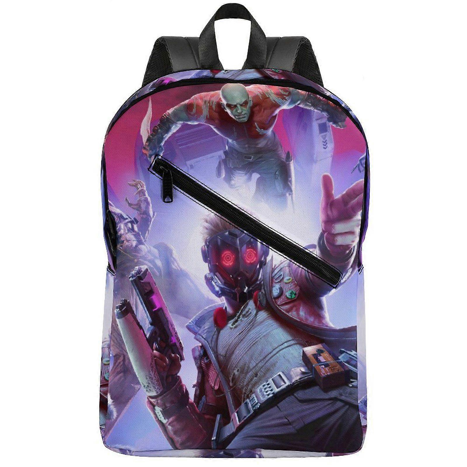 a2681 Cyber Guardians Durable Backpack Designed with Breathable Padding and Adjustable Straps for Hiking and School m2681