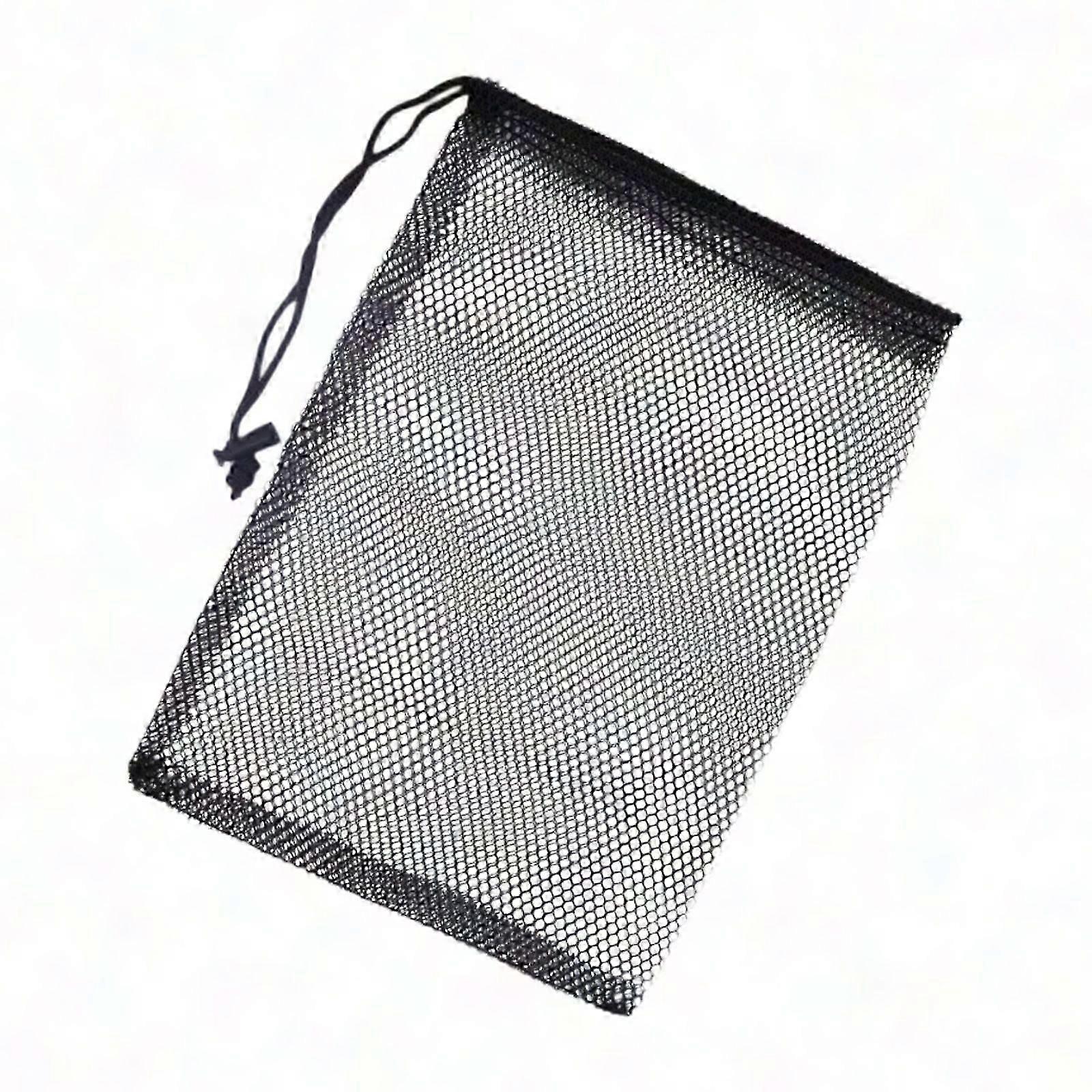 Golf Mesh Drawstring Bag with Cord Lock