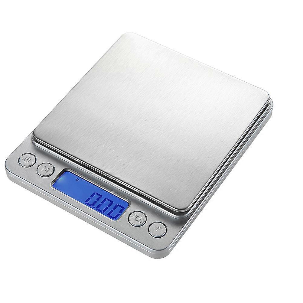 Kitchen Electronic Scale High Precision Measuring Tool Stainless Steel ABS Material Cooking Baking 1Set