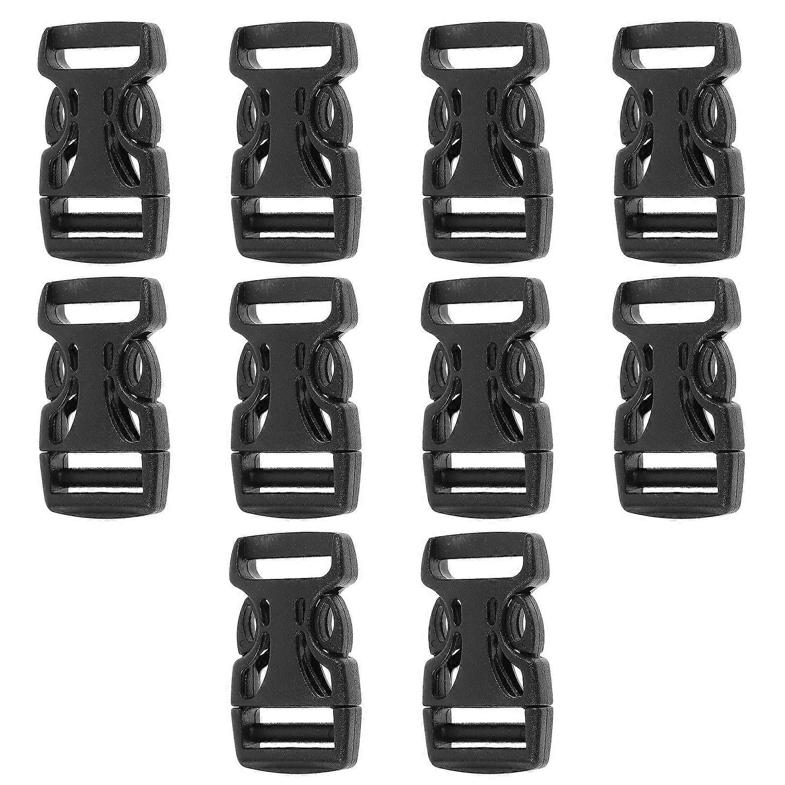100pcs Portable Luggage Buckles Premium Quick Side Release Strap Buckles