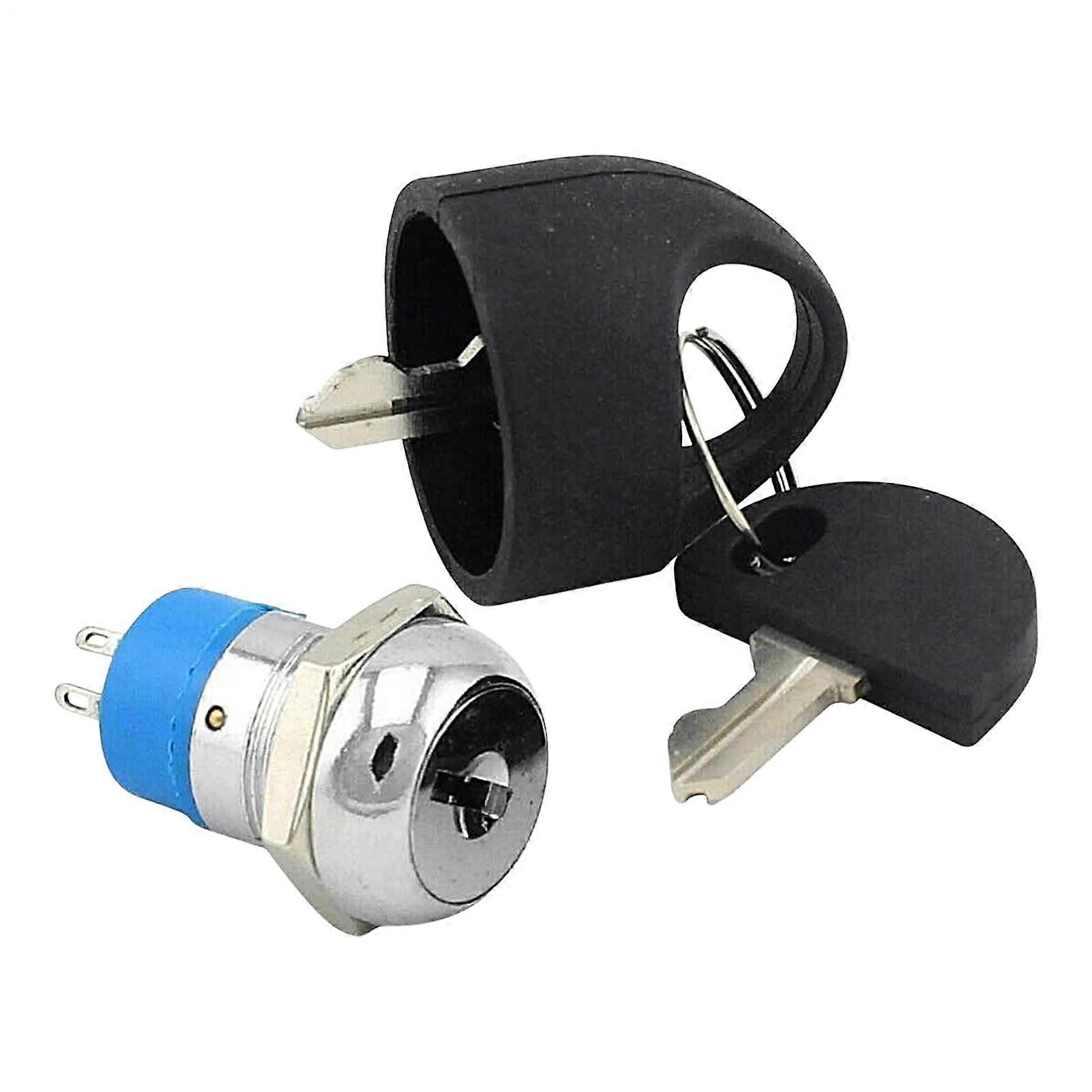 Electric Scooter Ignition Lock - Zinc Alloy Start-Stop System for Commuters, Outdoor Use, Workshop, Compatible with Common Models