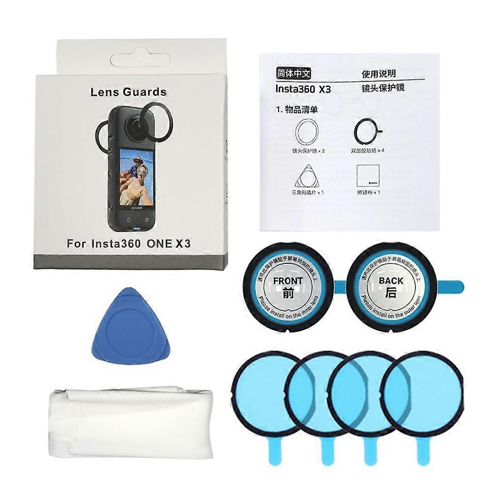 Apărătoare întărite pentru lentile pentru Insta360 One X3 Camera Cover Case pentru OneX3