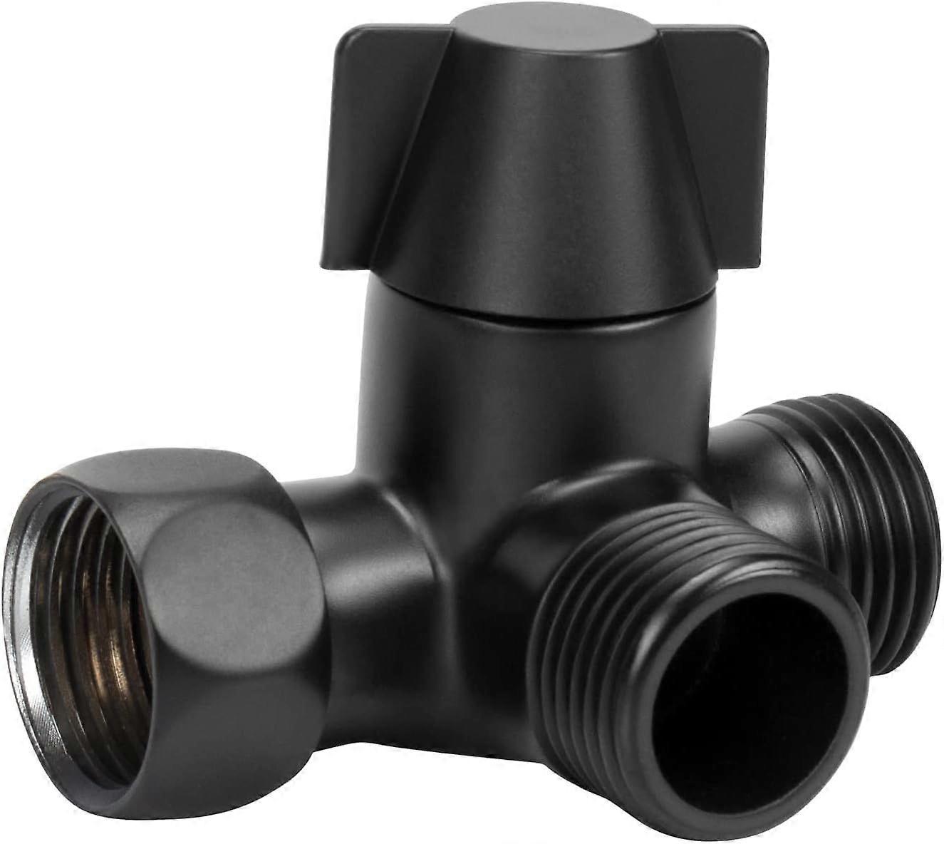 2025 Latest Model Solid Brass G1/2" Shower Arm, 3-Way Diverter Valve for Handheld and Fixe