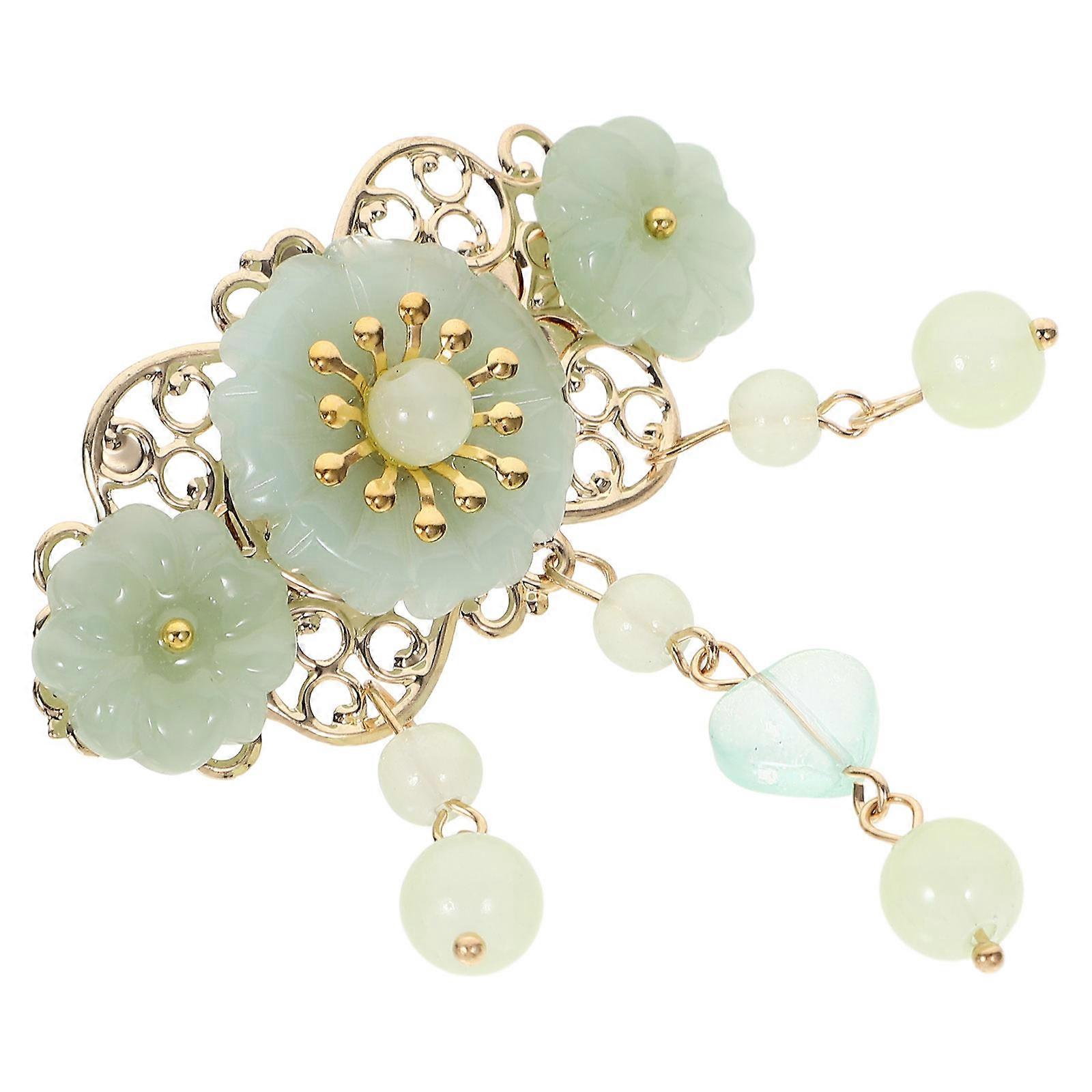 Here's a polished and professional product description based on your input:
**Elegant Vintage Style Ponytail Clip – Chic Hair Accessory for