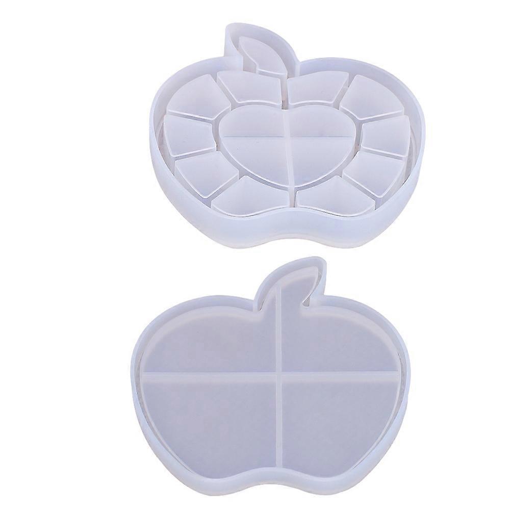Epoxy Molds Resin Box Mold Diy Epoxy Mold With Lid For Craft Enthusiasts With Pigment And Resin Dye 5.4×5×0.8In 1Set
