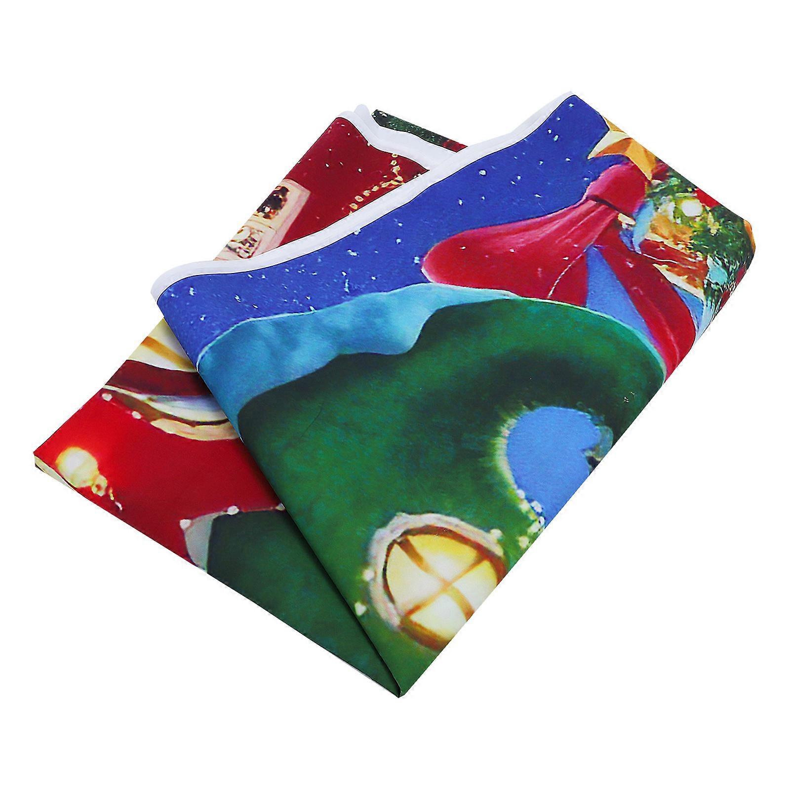 Christmas Theme Photo Backdrop Background for Photography Multi-Colored 210X150CM Vinyl Folding Capability 1Set
