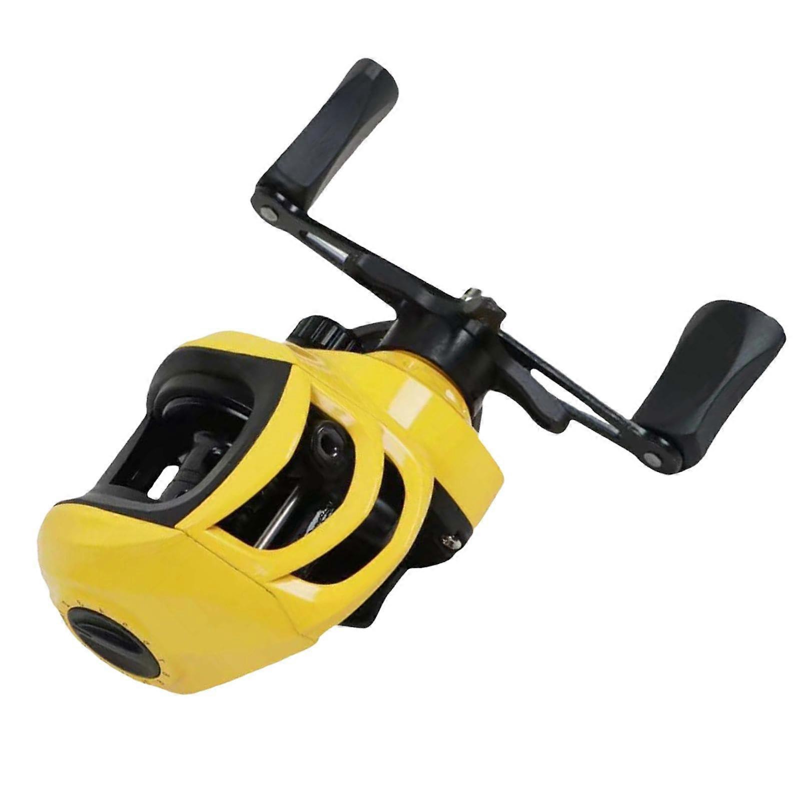 Baitcasting Fishing Reel with Magnetic Brake System for Freshwater and Saltwater, Smooth Casting, Durable Tackle Links