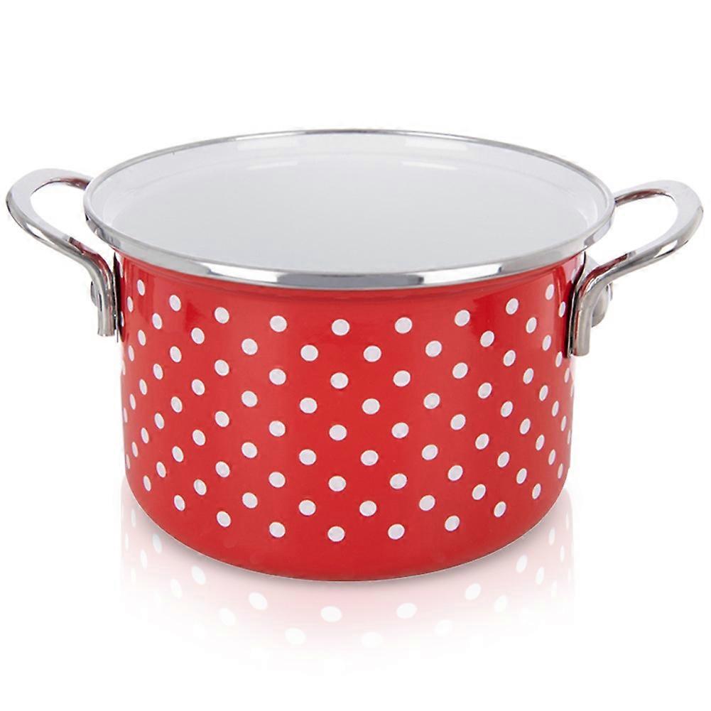 TECKA enamelled casserole 18 cm, 2 l