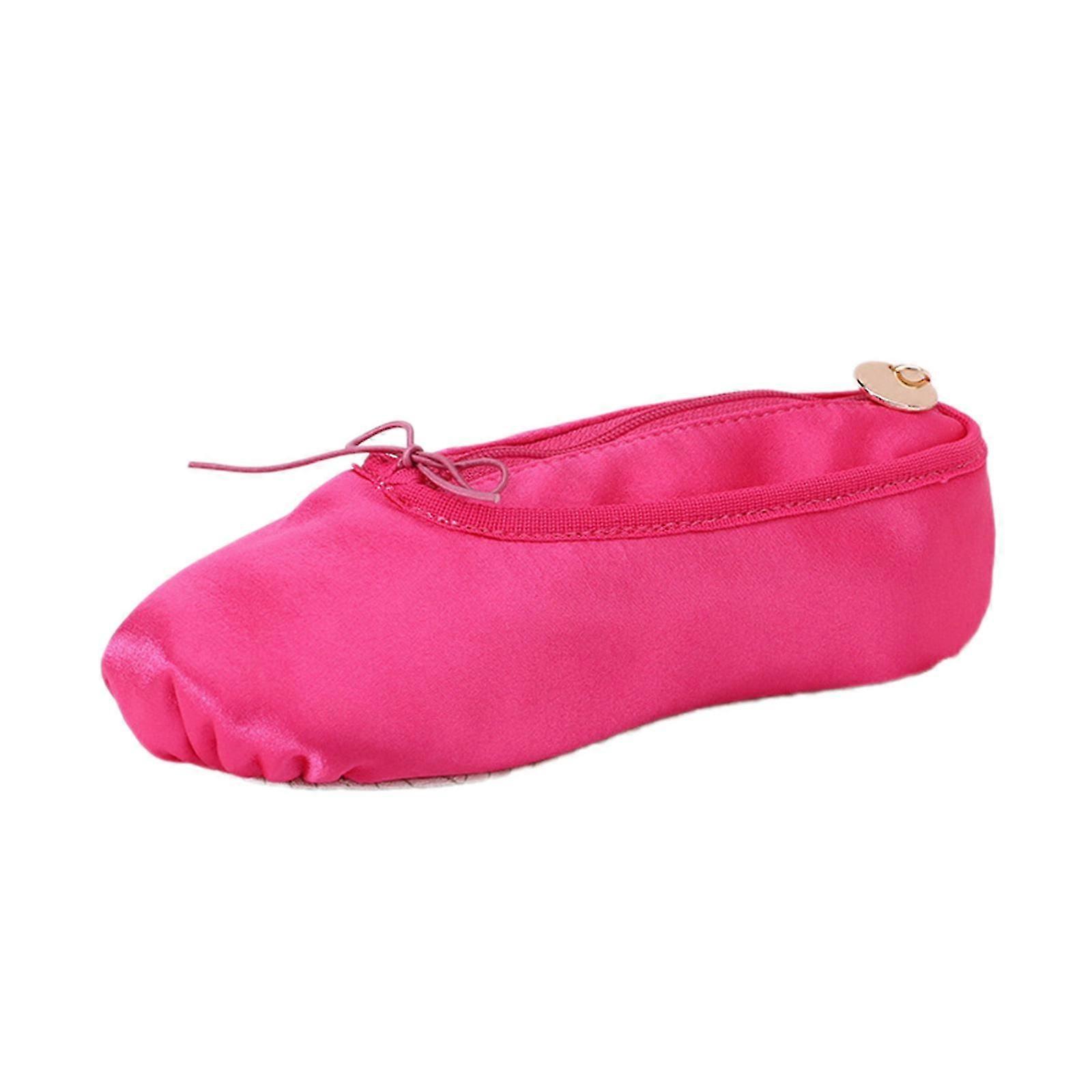 Versatile Ballet Shoe Pencil Case - Waterproof Storage for Cosmetics & Accessories
