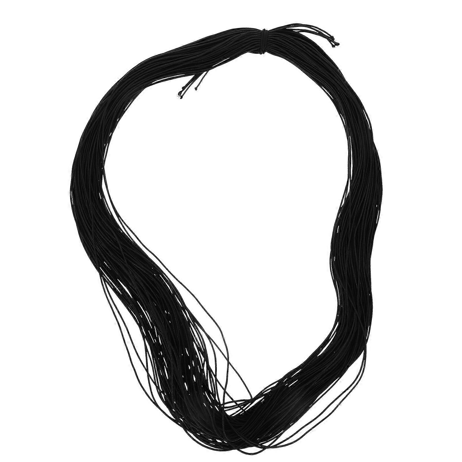 Notebook Wraps Band Black Polyester Easy Operation Elastic Bands for Relaxation