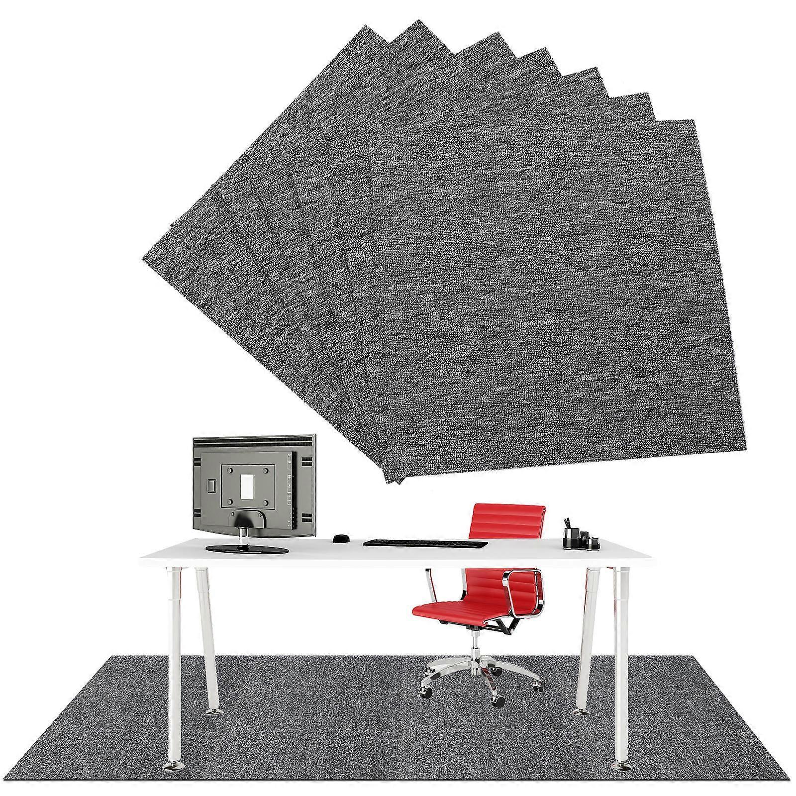 20 Pcs Square Floor Mats for DIY Carpet Tiles in Assorted Colors Polypropylene Fiber for Home