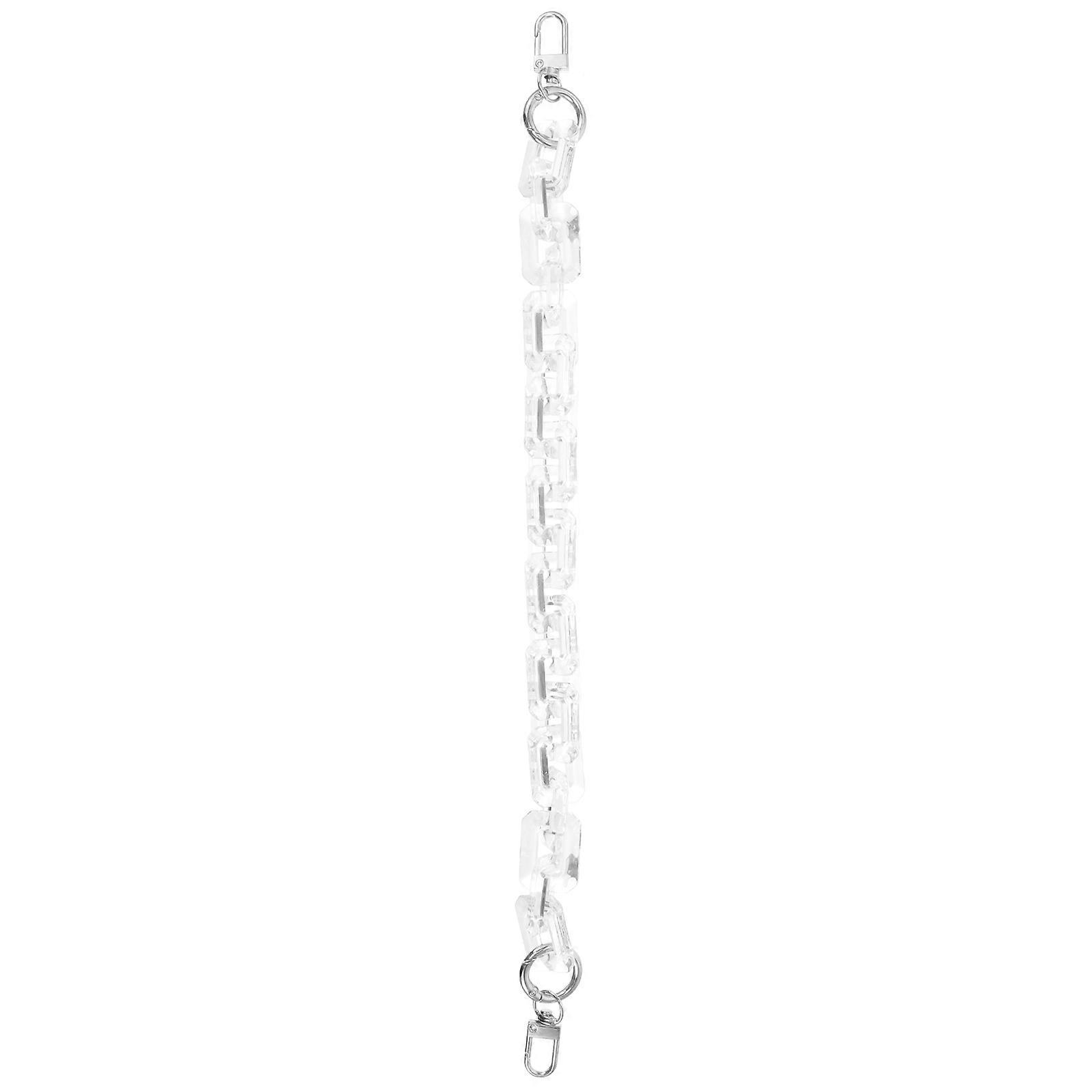 Acrylic Chain Strap Replacement for Handbag 1 Set Shoulder Handle