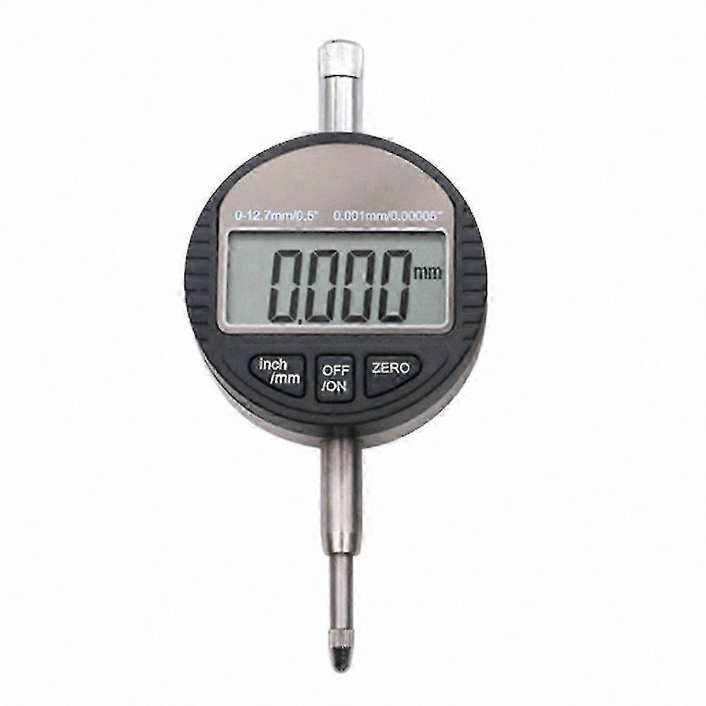 High-Precision Digital Dial Indicator Gauge, 0-12.7mm Range for Professional Testing Tools