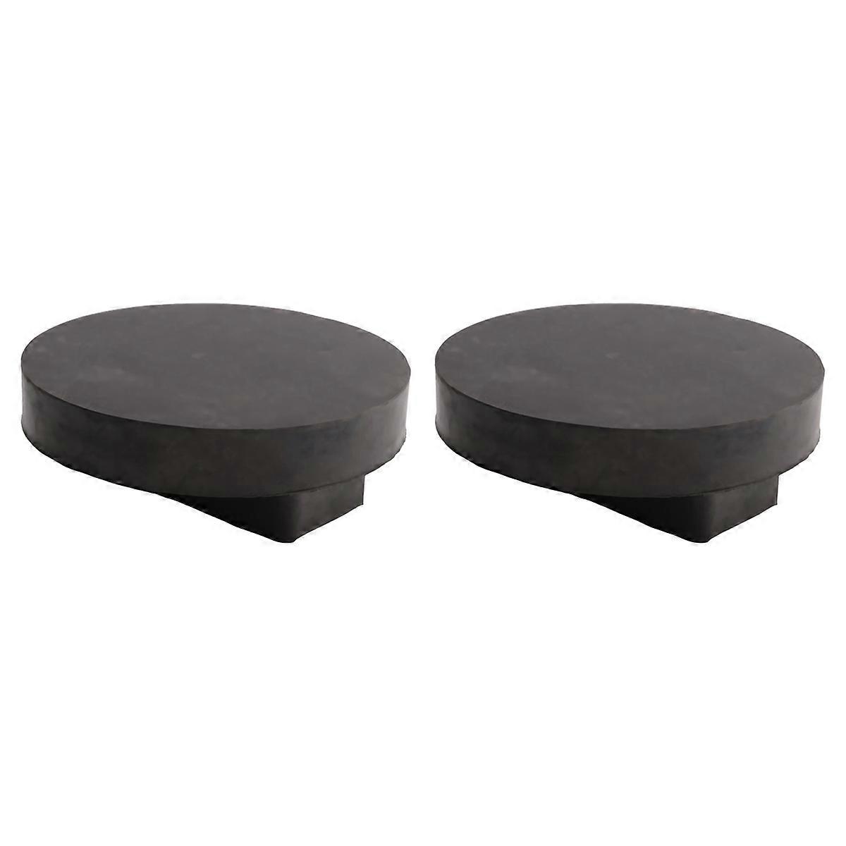 2X Jack Jacking Point Pad Lifting Support Hard Rubber for UK Rubber Jacking Point Jack Pad Adaptor