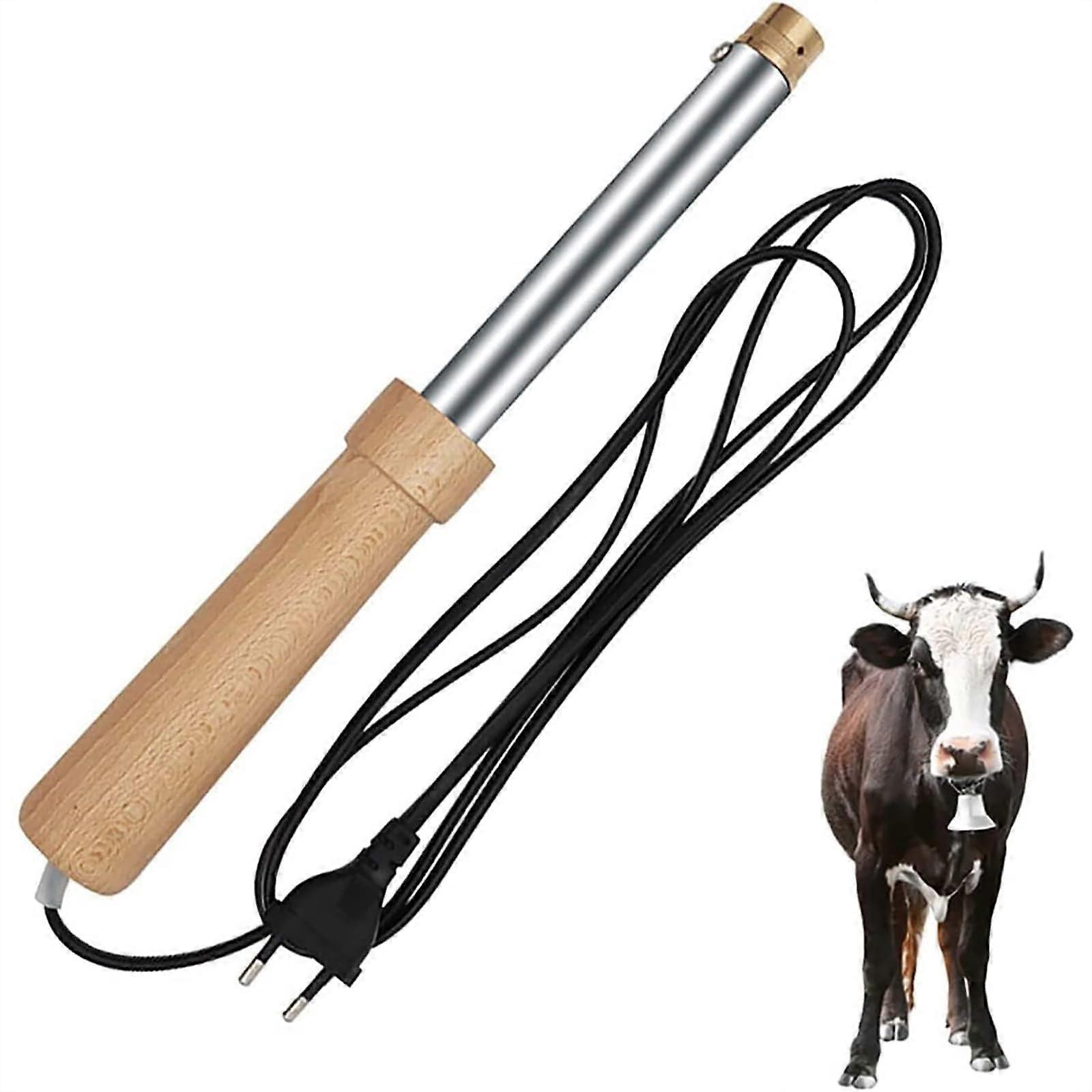 Electric dehorning machine for cattle, fast dehorning and easy operation