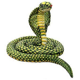 Simulation Doll Cobra Plush Toy Long Python Doll Rag Doll Zodiac Coiled Snake Fake Snake Props 80cm