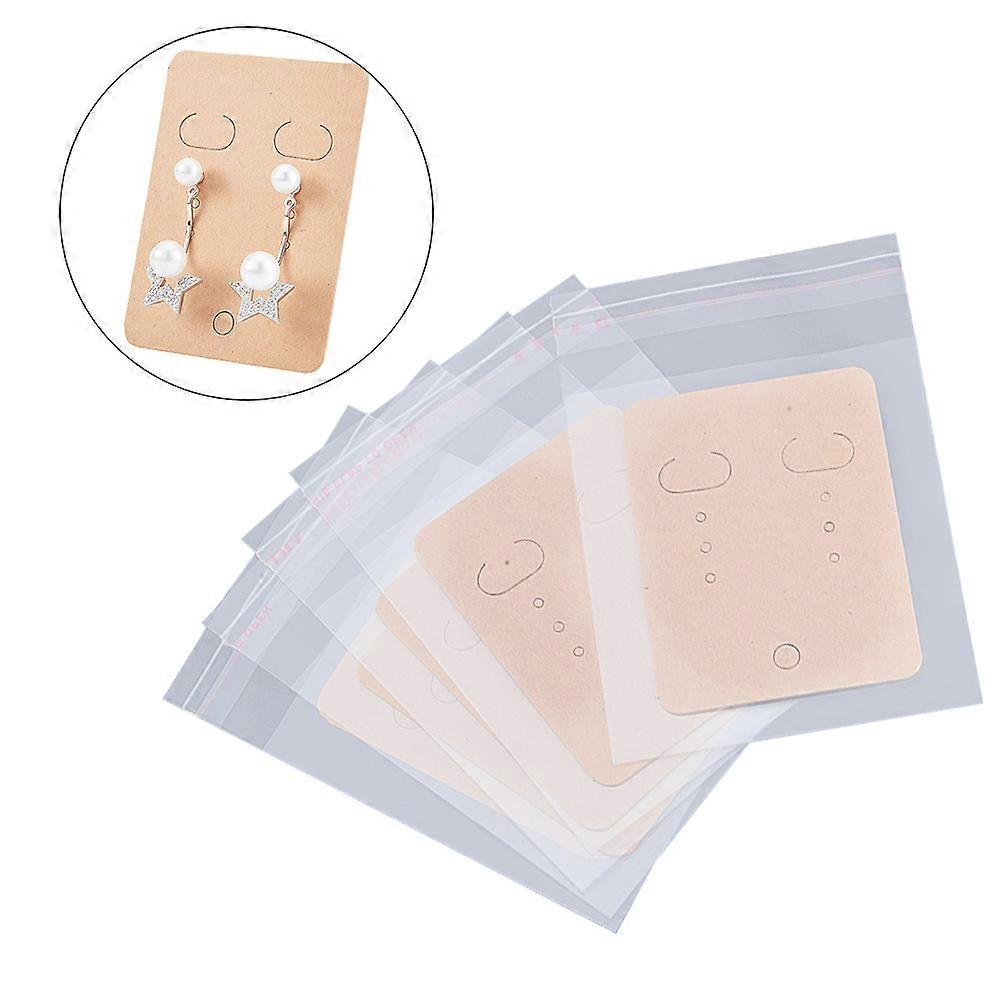 Earring Storage Solution with 200 Self-Seal Paper Holders for Jewelry Display and Organization