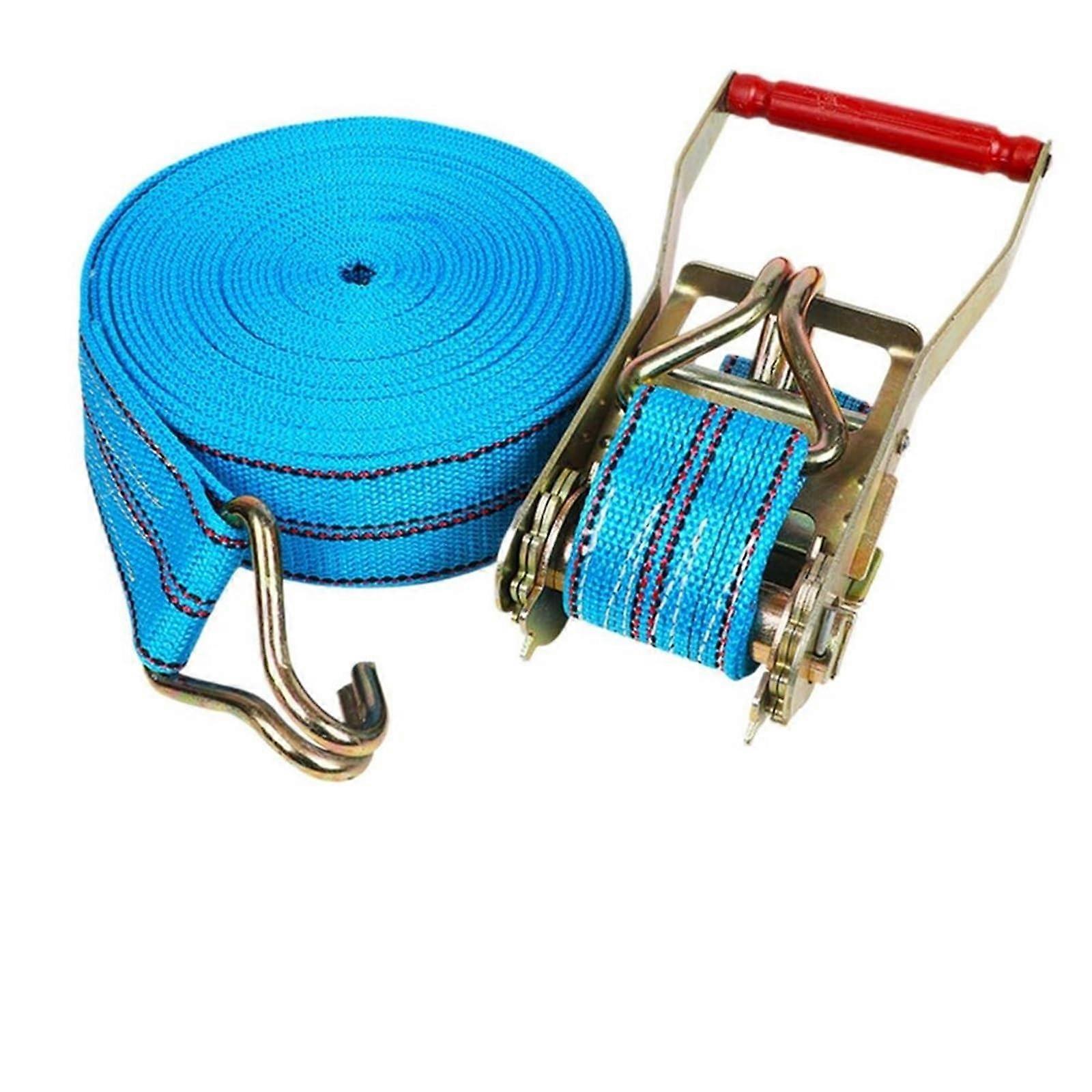 Lashing Straps for Trucks 15 m Length Wear-Resistant Ratchet Strap With Self-Locking Tensioner ColourB