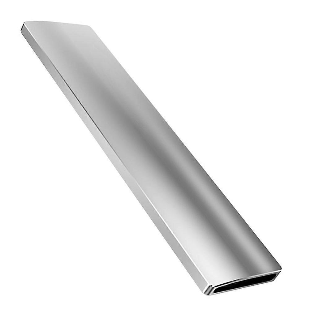 Hand Rest For Keyboard Mechanical Keyboard Wrist Rest Pad Accessory Ergonomic Design Aluminum Silver 1Pack