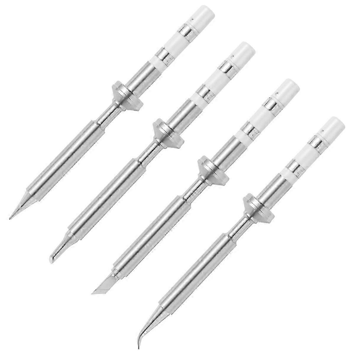 4 قطع مصغرة قلم رصاص لحام الحديد نصائح استبدال لبيكيل مايكرو لحام الحديد ، PTS200 / TS100 بورتا