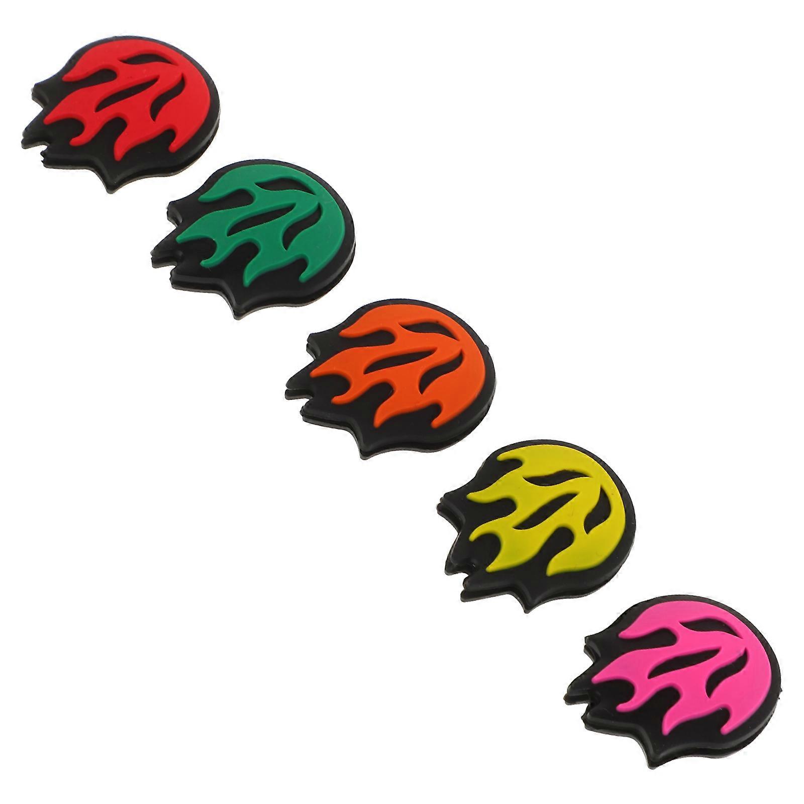 Tennis String Dampeners 8Pcs Cute Silicone Dampeners Suitable Racquets Enhance Your Game With Shock Absorption Features