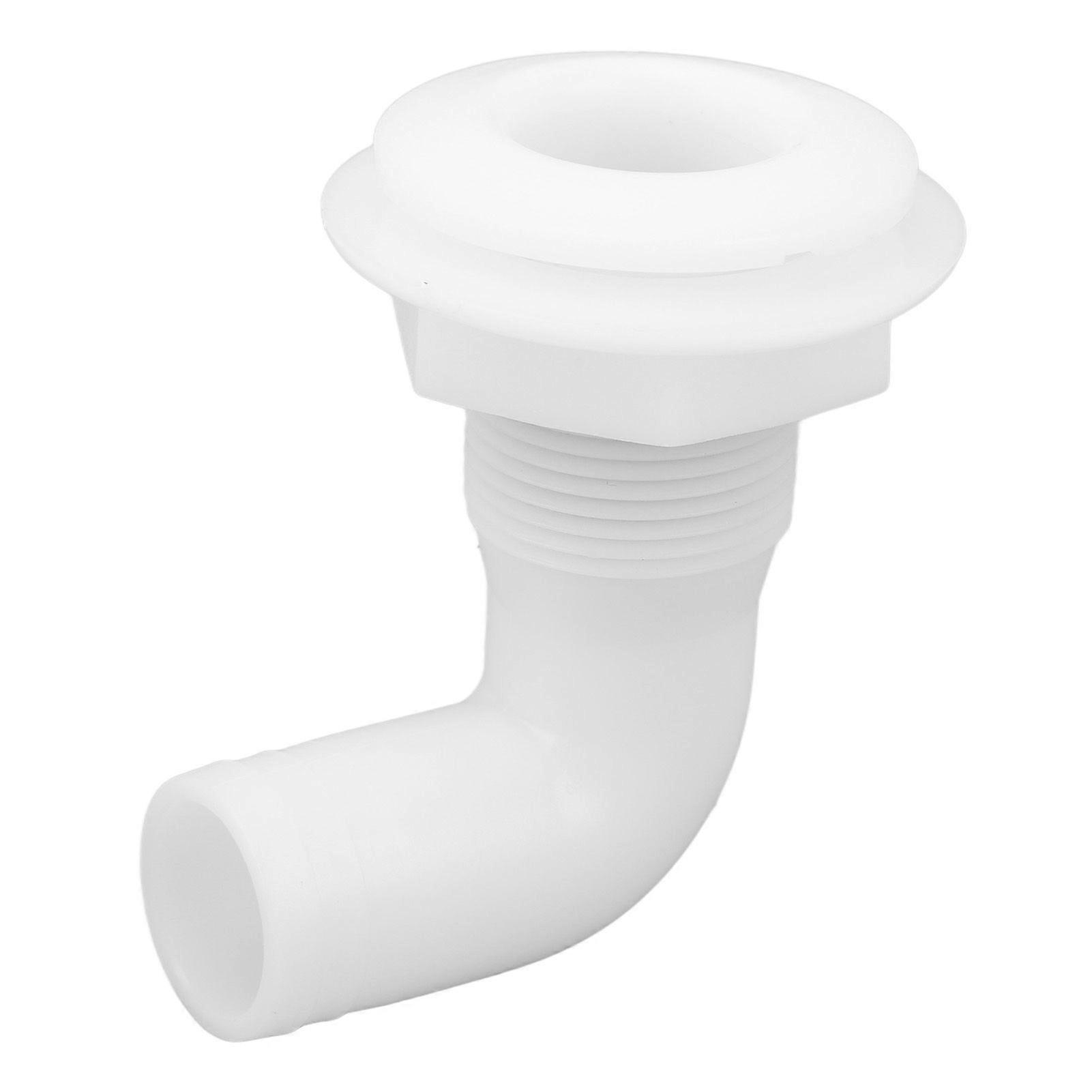 Leakproof thru hull fitting for yachts