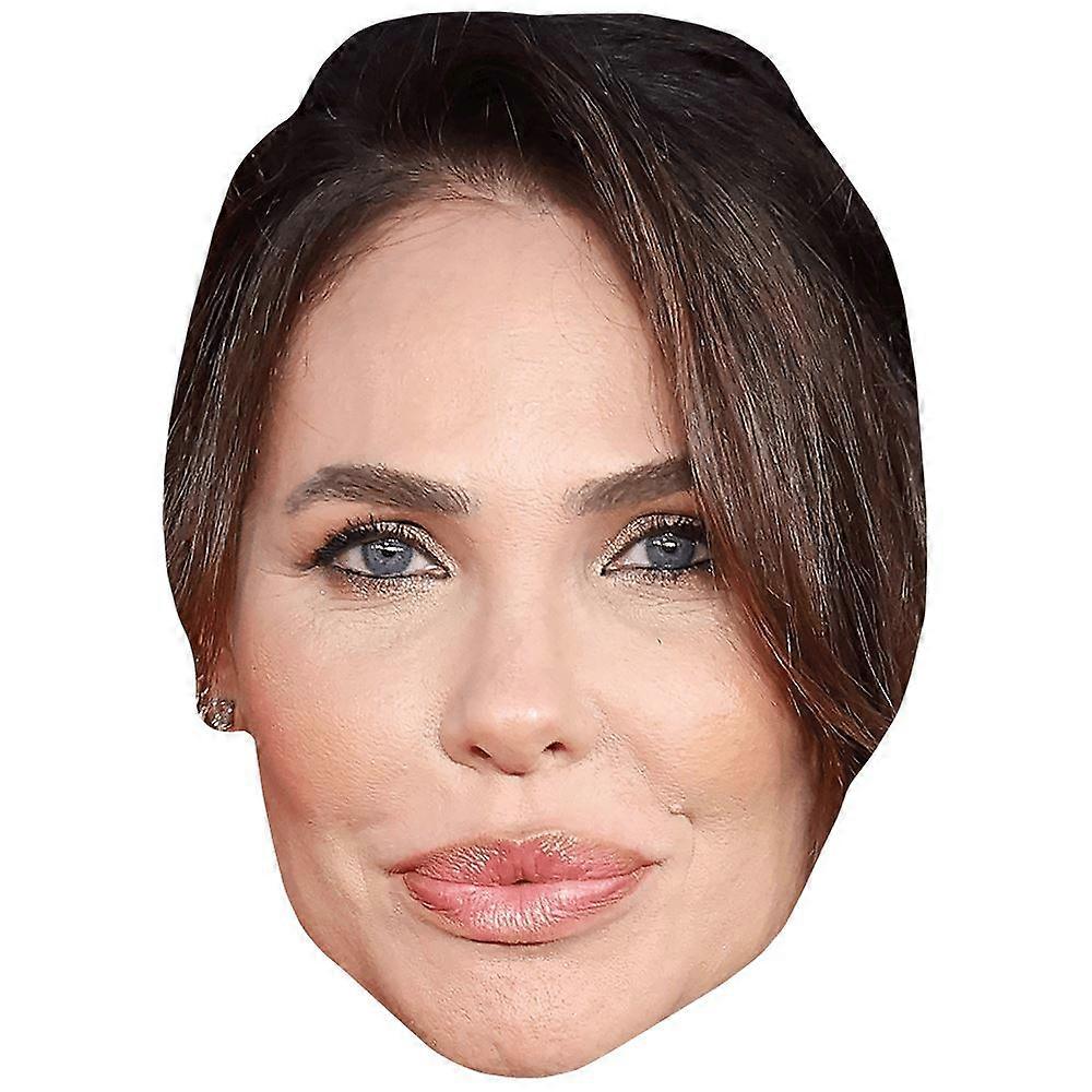 Ilary Blasi (Pout) Celebrity Mask, Flat Card Face