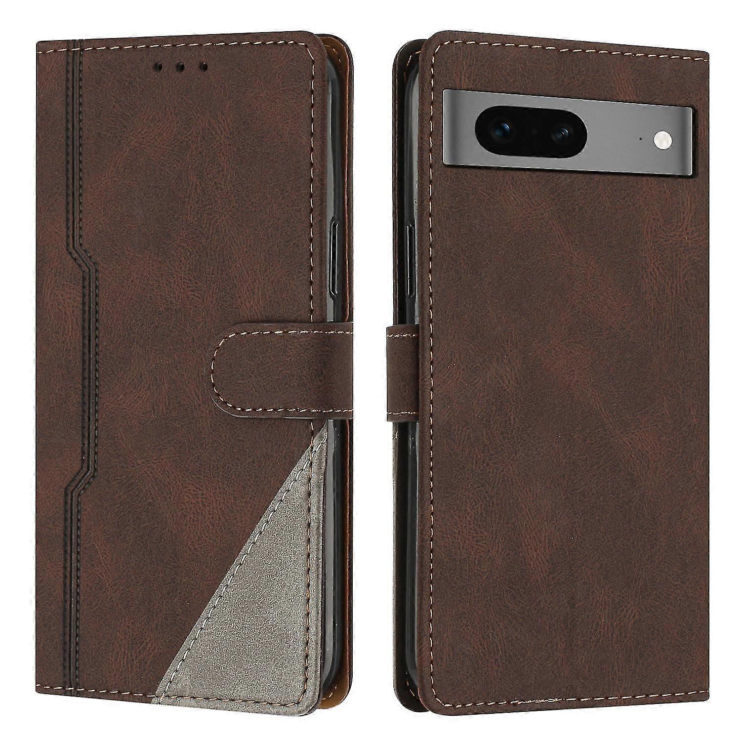 Leather Magnetic Clasp Case with Flip Wallet Stand Function Cover for