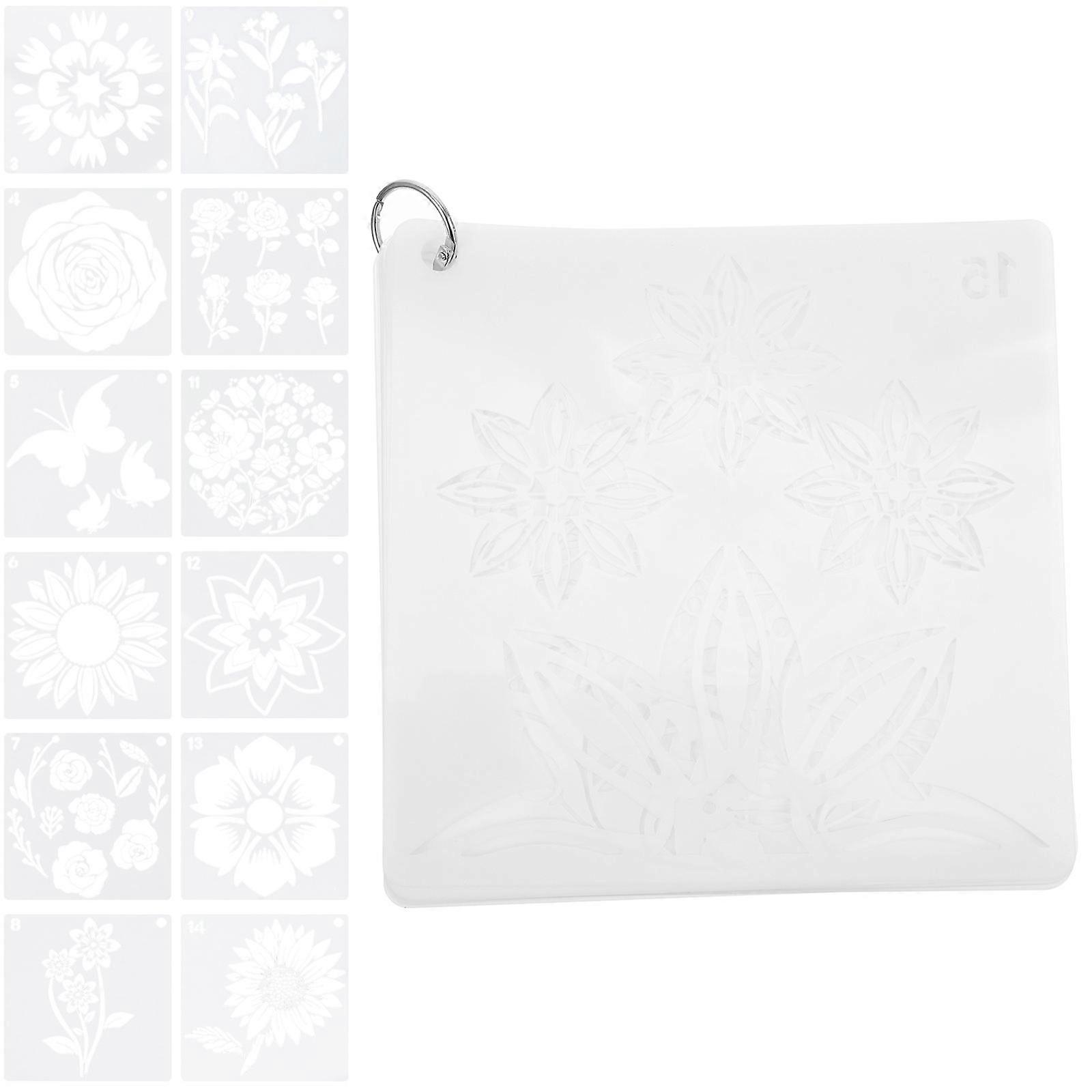 Drawing Stencil Template 20Pcs Reusable Painting Stencils DIY Projects For Kids Home Decoration Safe Durable Design