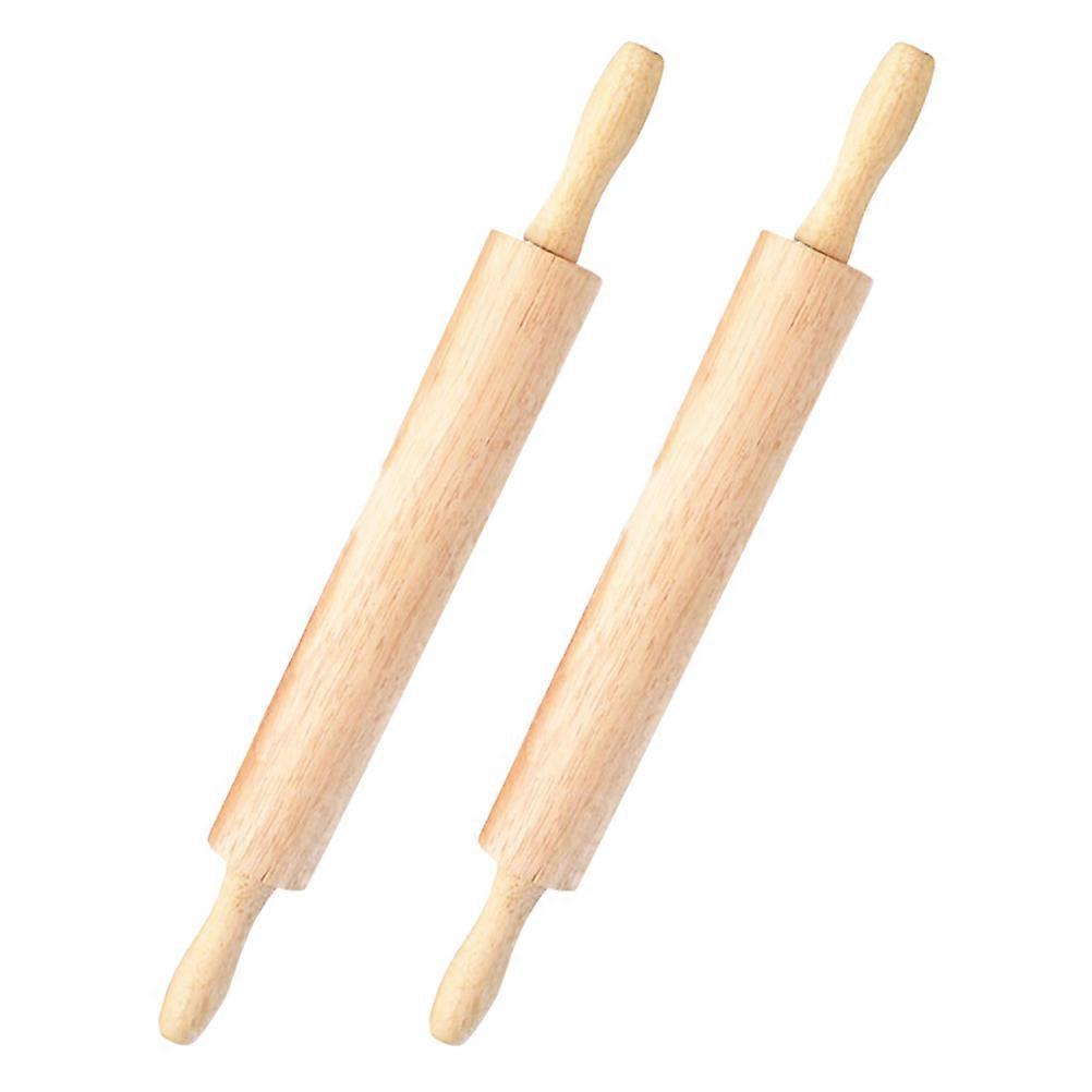 It seems you're referring to a product listing for **"2pcs Unpainted Wooden Rolling Pin Dough Roller For Baking Bread Pastry Cookies Pizza Smooth Wax