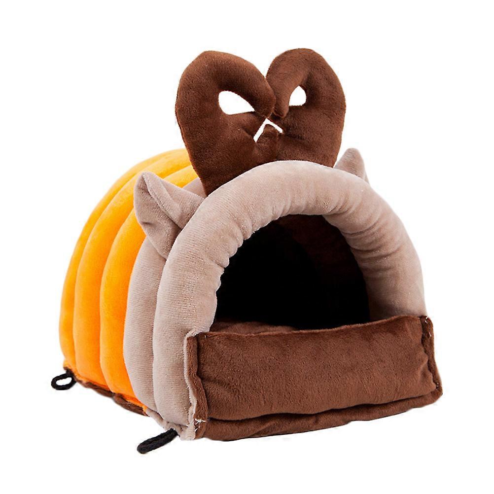 Squirrel House Adorable Elk Shaped Cotton Nest Perfect For Winter Warmth For Pets 1Set