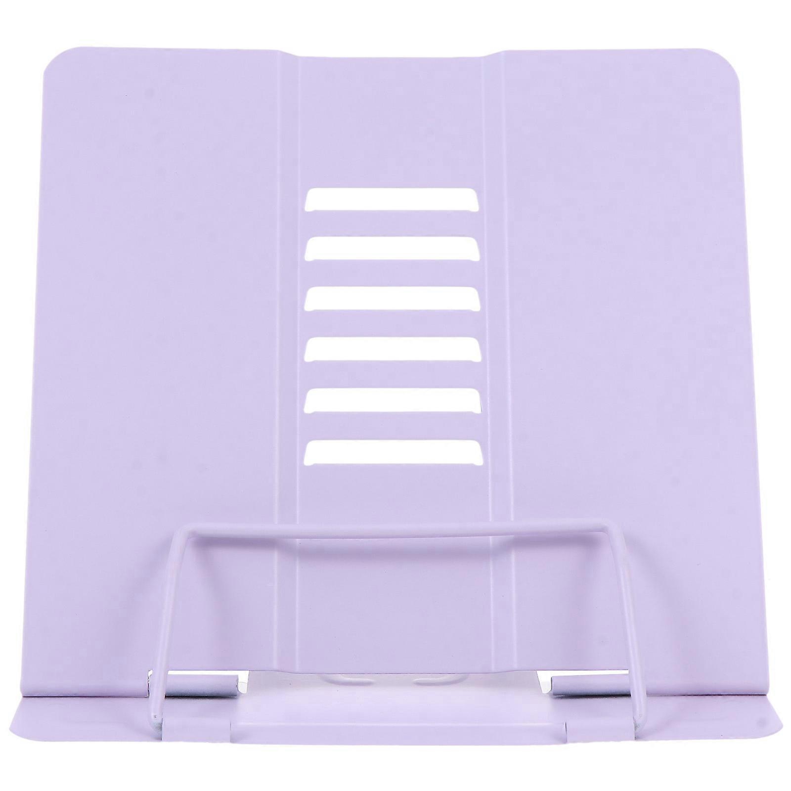 Multi-Functional Reading Rack 1Pcs Storage Rack For Home Office Classroom And Library In Violet Color