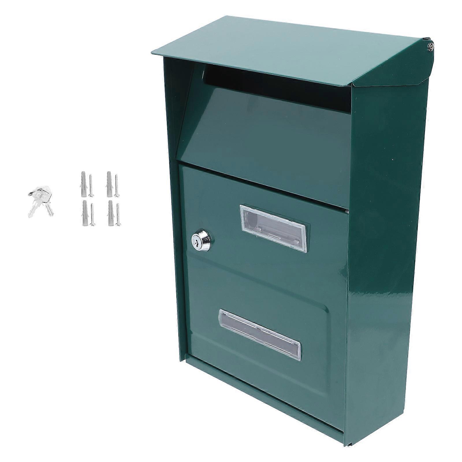 Decorative Metal Letter Box Suitable For Home Decoration With 32.5x21.5cm Size 1Pack