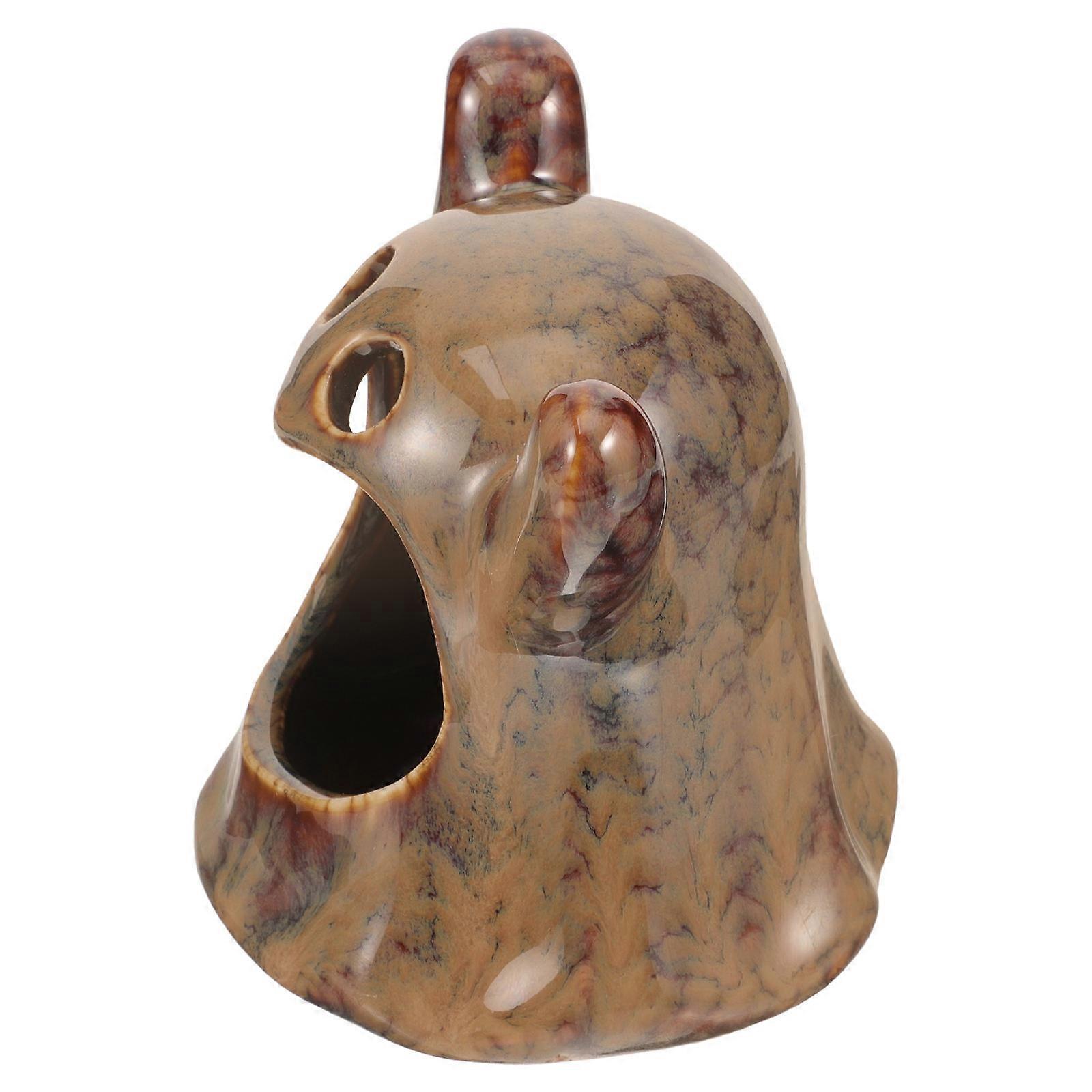 a polished and engaging product description for your **Halloween Ghost Shape Ceramic Candle Holder**:

 

🎃 **Spooky Elegance for Your Halloween