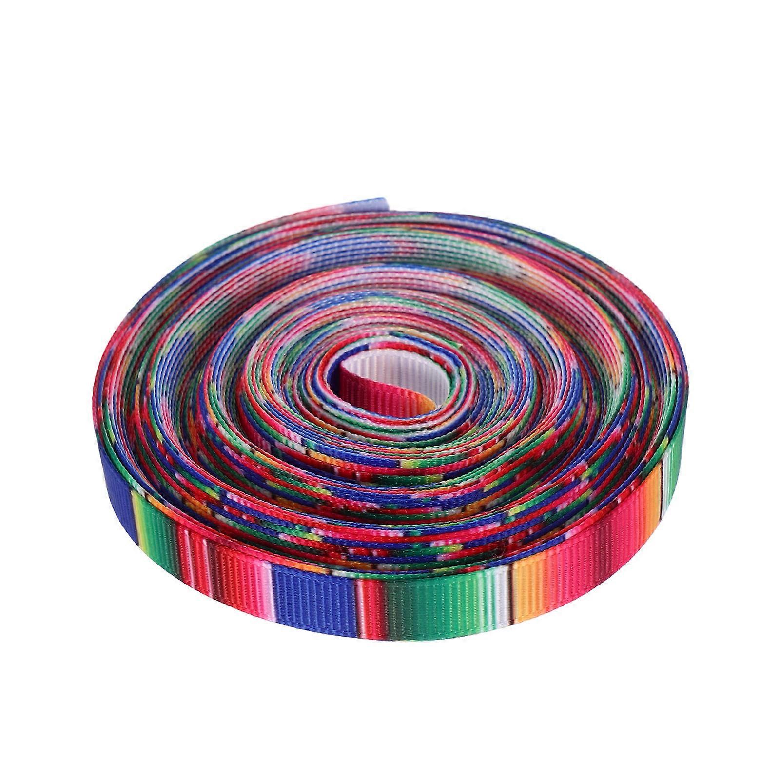 Colorful Ribbon For Diy Present Wrapping And Party Decorations In Multi Color Ideal For Birthdays And Celebrations 1 Roll