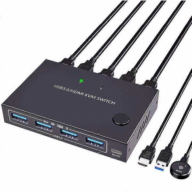 KC-KVM201A HDMI KVM Commutation USB3.0 partagée KC-KVM201A