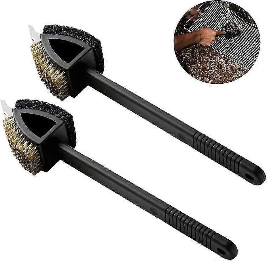 Durable Metal Wire BBQ Brush Set for Professional Grill Cleaning