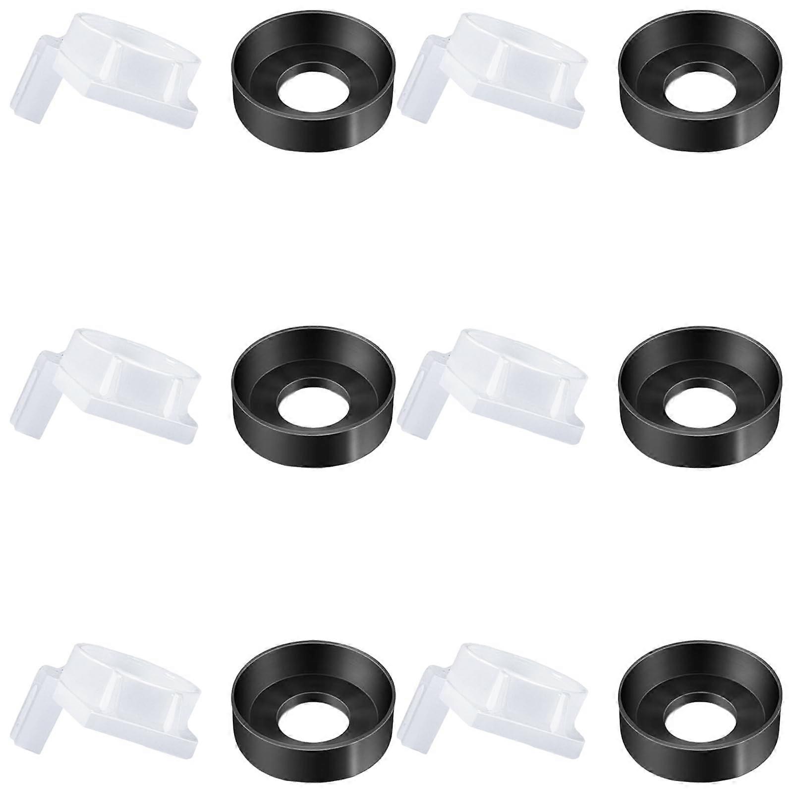 6 Pack Multipurpose Bathtub Spouts Diverter Kit Leakproof Fix Replacement Parts Accessories for Shower Faucet