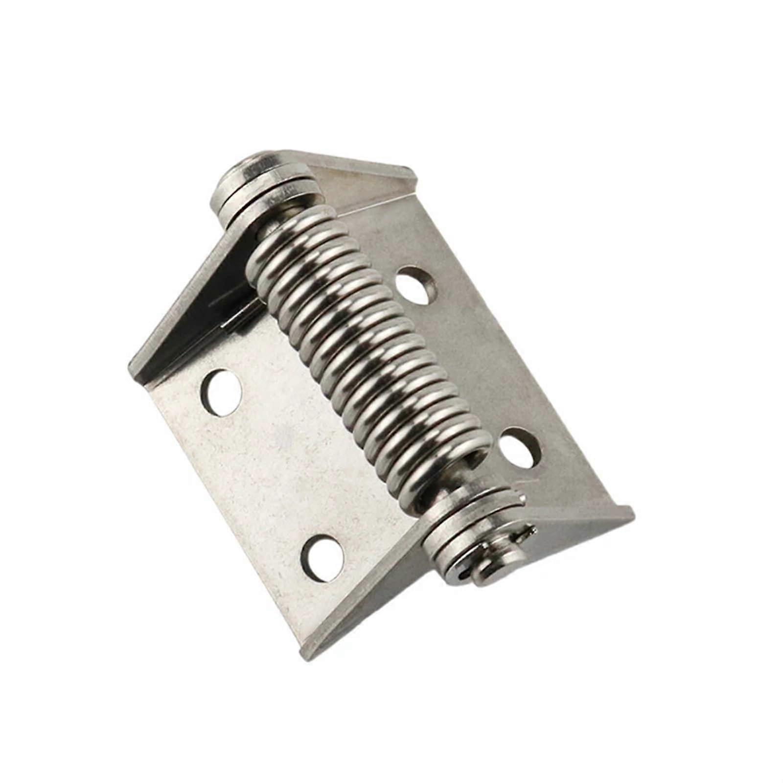 Spring Hinge Stainless Steel Hinge with SelfClosing Spring and Large Load Capacity (70 mm Stainless Steel) 70mm Stainless Steel