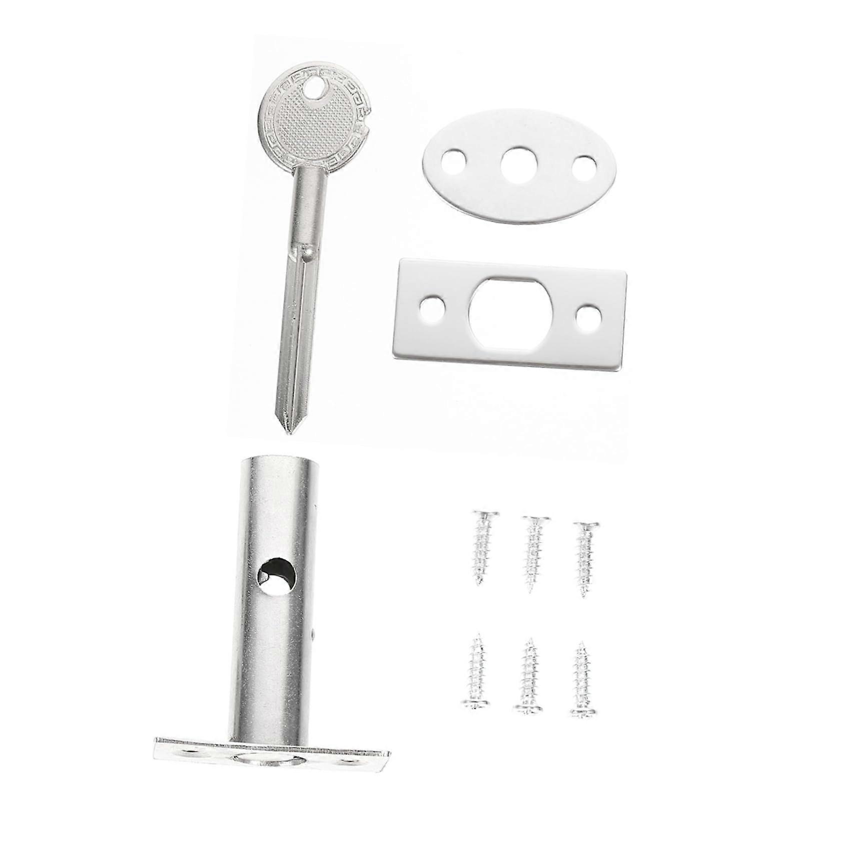 1Set Door Lock Bolt HeavyDuty Security Lock for Fire Doors RustResistant Ergonomic Handle AntiTheft Device for Home and Hotel