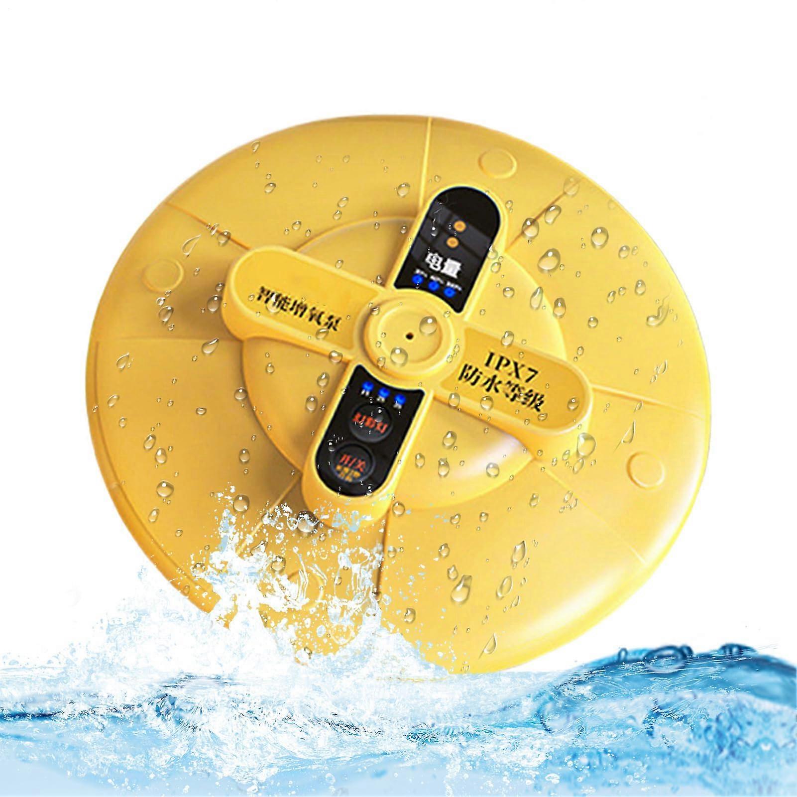 Portable Swimming Pump  Quiet, Rechargeable Oxygen Generator for Pool Travel Aquarium