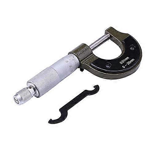 Micrometer 0-25 mm with 0.01 mm Accuracy for Brake Caliper Measurement, Precision Measuring Tool for Kidney Brake Calipers