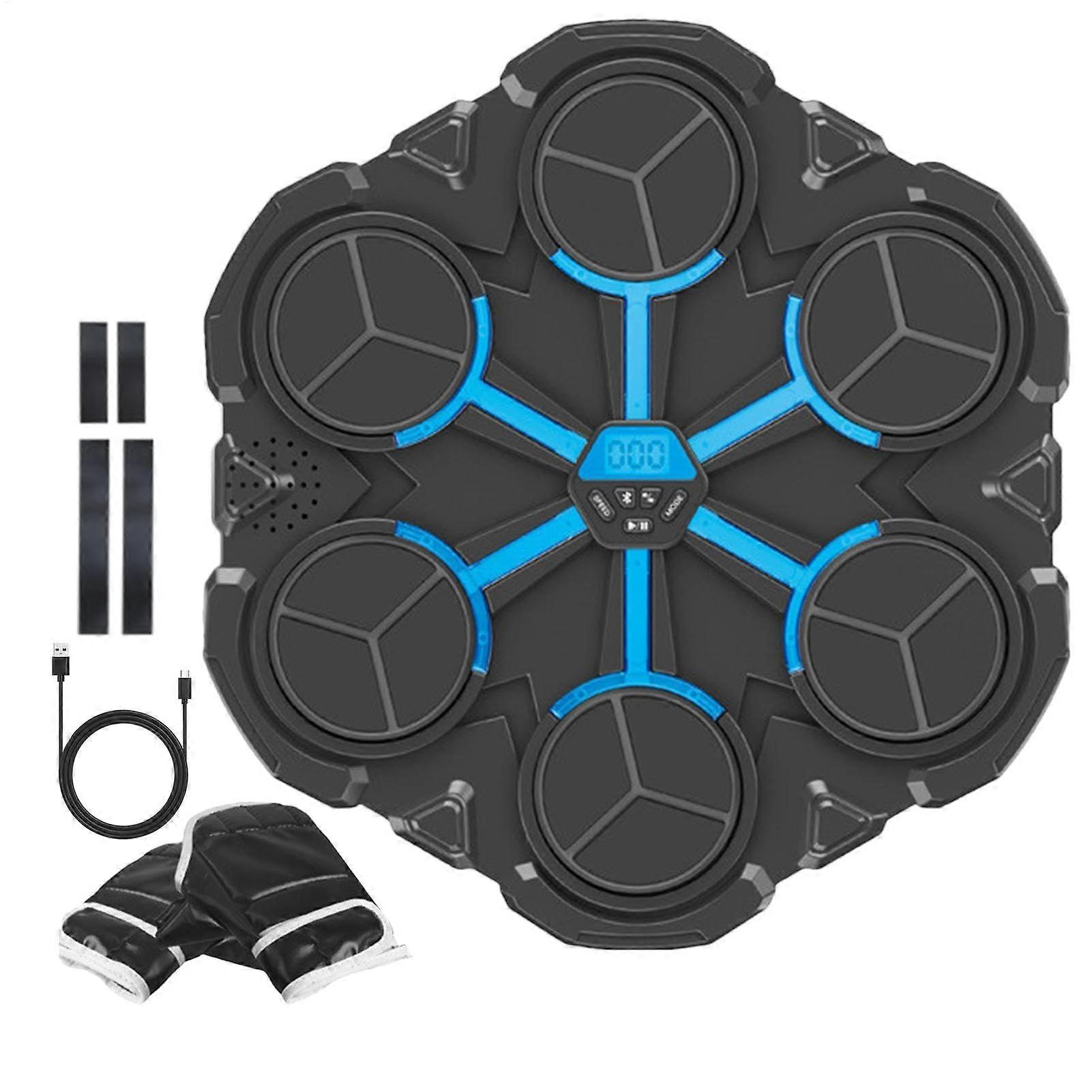 Music boxing machine for adults, punching machine, wireless light boxing target