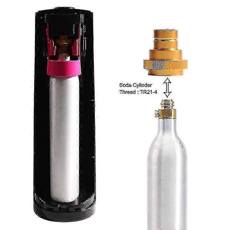 Quick Adapter For Co2 Soda Watersparkler Duo, Tank Canister Conversion For Soda