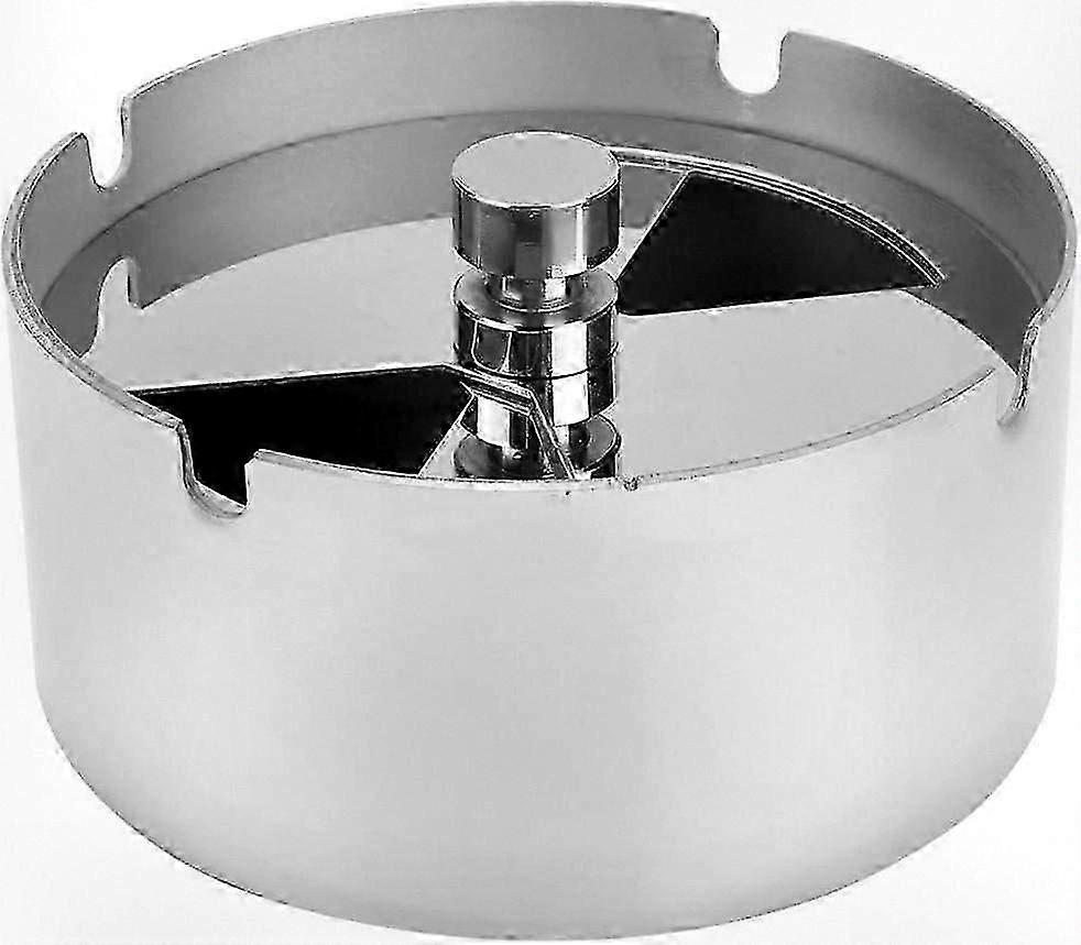 Rotating Cigarette Tray, Rustproof Durable Ash Holder for Office Home and Hospitality Use