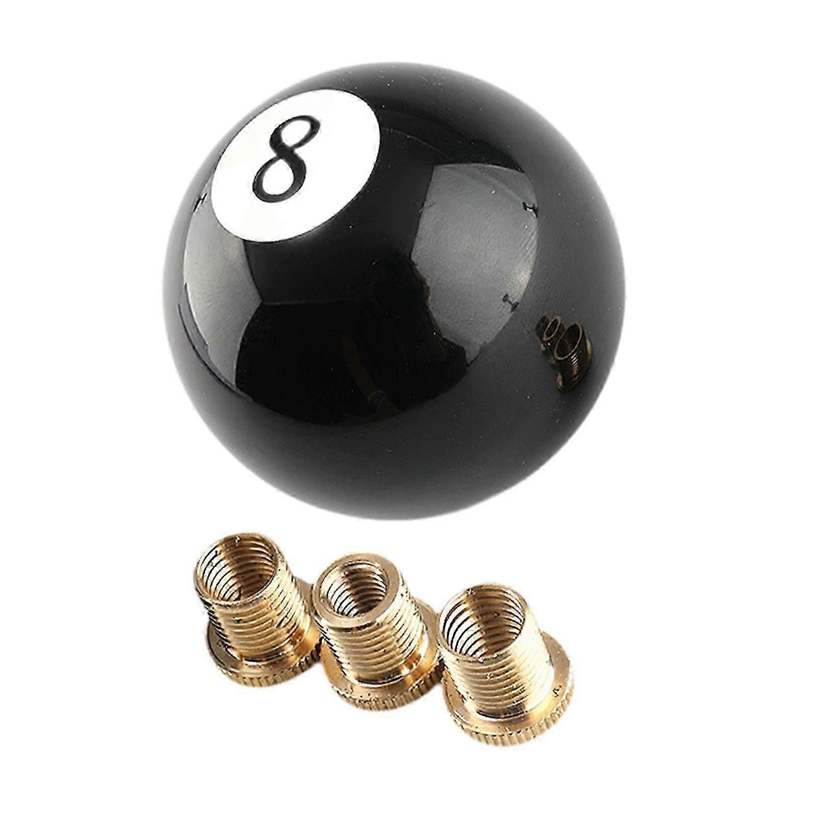 Gear Shift Knob Universal Round Easy To Install Stylish Auto 8