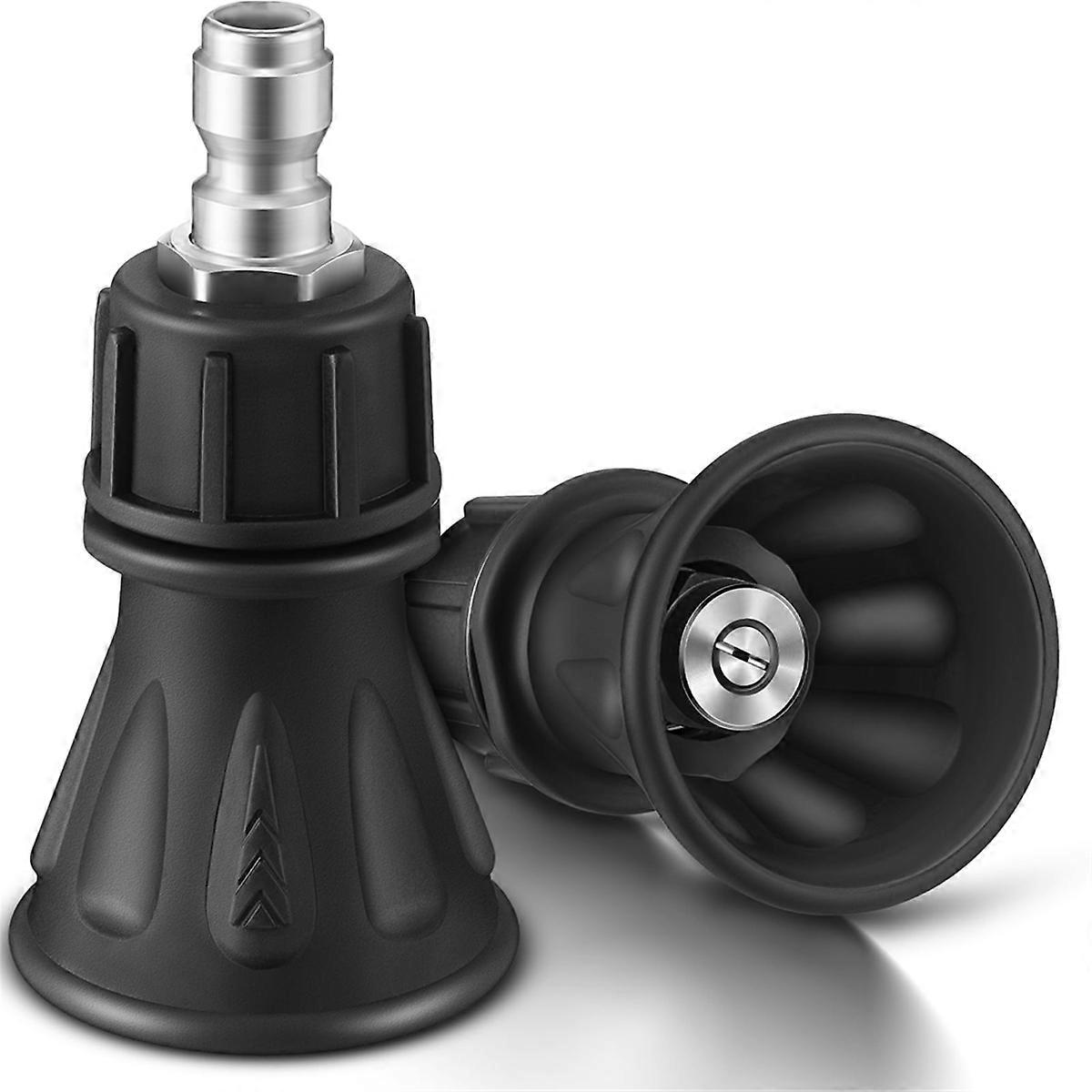 2Pack 40 Degree Pressure Washer Nozzle 4.0 Orifice Guard