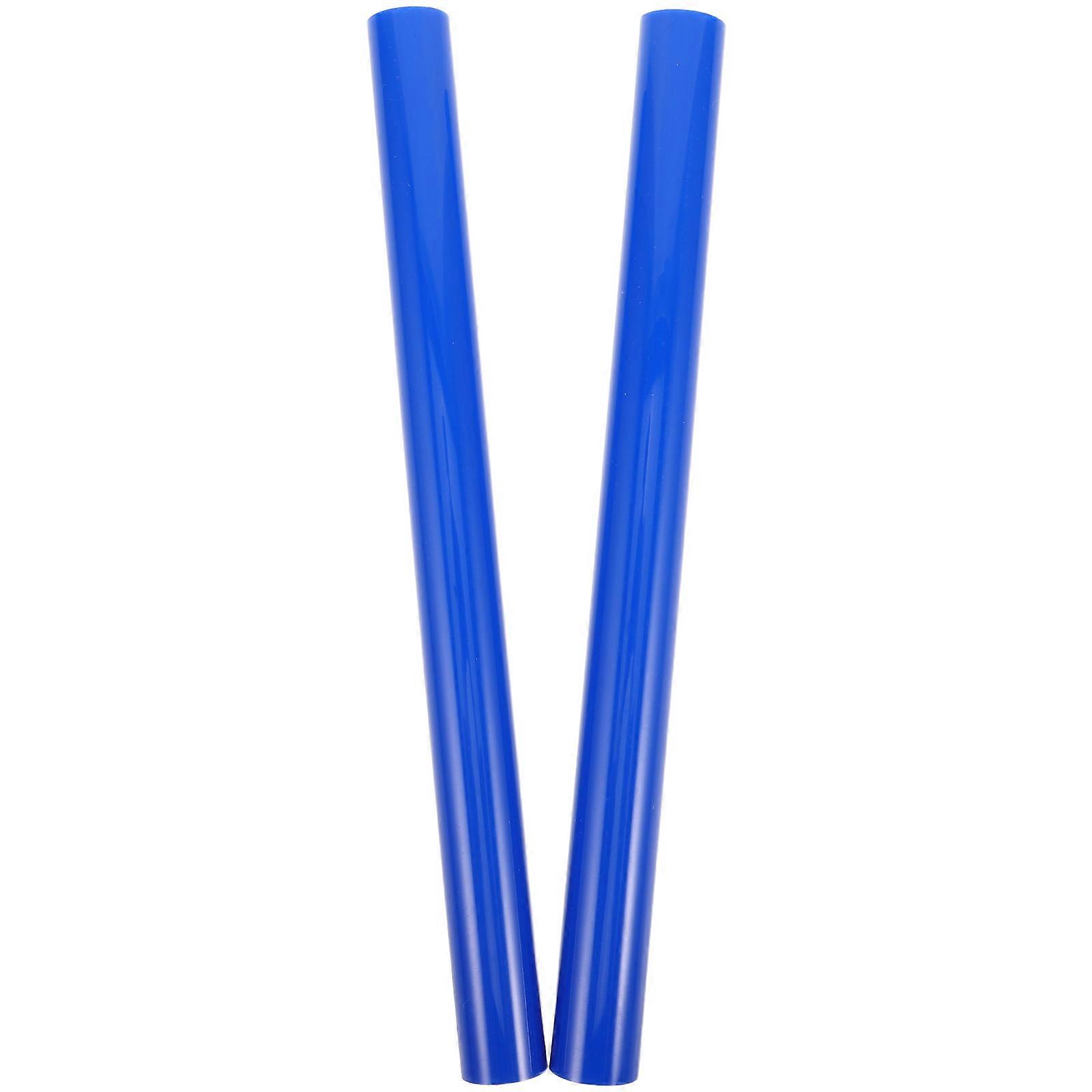 Blue Car Front Grille Covers Made of ABS Material for Series Easy Installation and Durable Protection 1 Pair