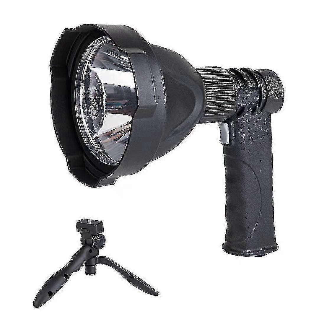 Led Hand Held Spotlight Usb Rechargeable Camping Hunting Flashlight...