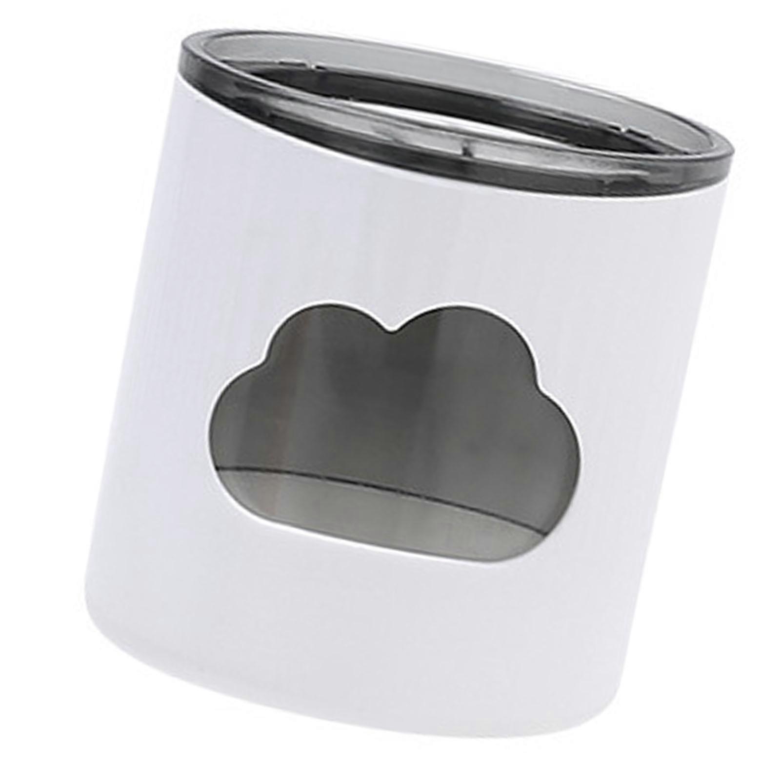 Wall Mounted Electric Toothbrush Holder, White, 64g Plastic Rack